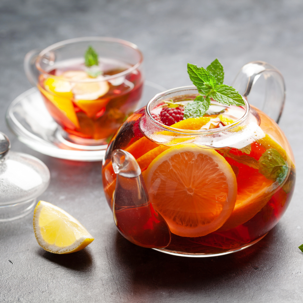 Glass tea Pot